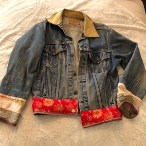 Bella Dahl Custom Vintage Levi's Denim Jacket